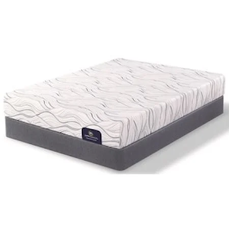 Queen Luxury Firm Gel Memory Foam Mattress and 5" StabL-Base® Low Profile Foundation